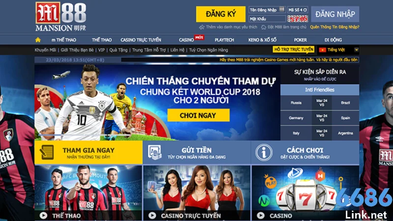 M88 nhà cái uy tín Việt Nam